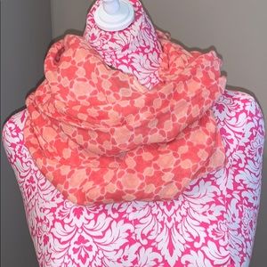 🌺Scarf Pink/Peach/White